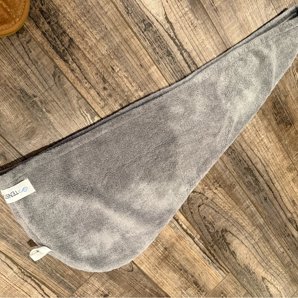 Tenstars Gray Hair Towel Wrap